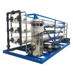 Quality 99.7% Rejection Containerized Water Treatment Plant RO System 15 Bar Pressure wholesale