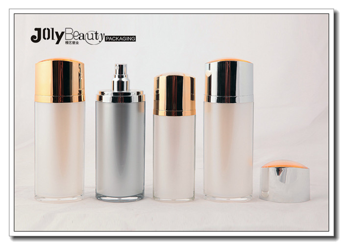 Eco - Friendly Popular Eye Shape Acrylic Empty Lotion Bottles Cosmetic Serum Bottle