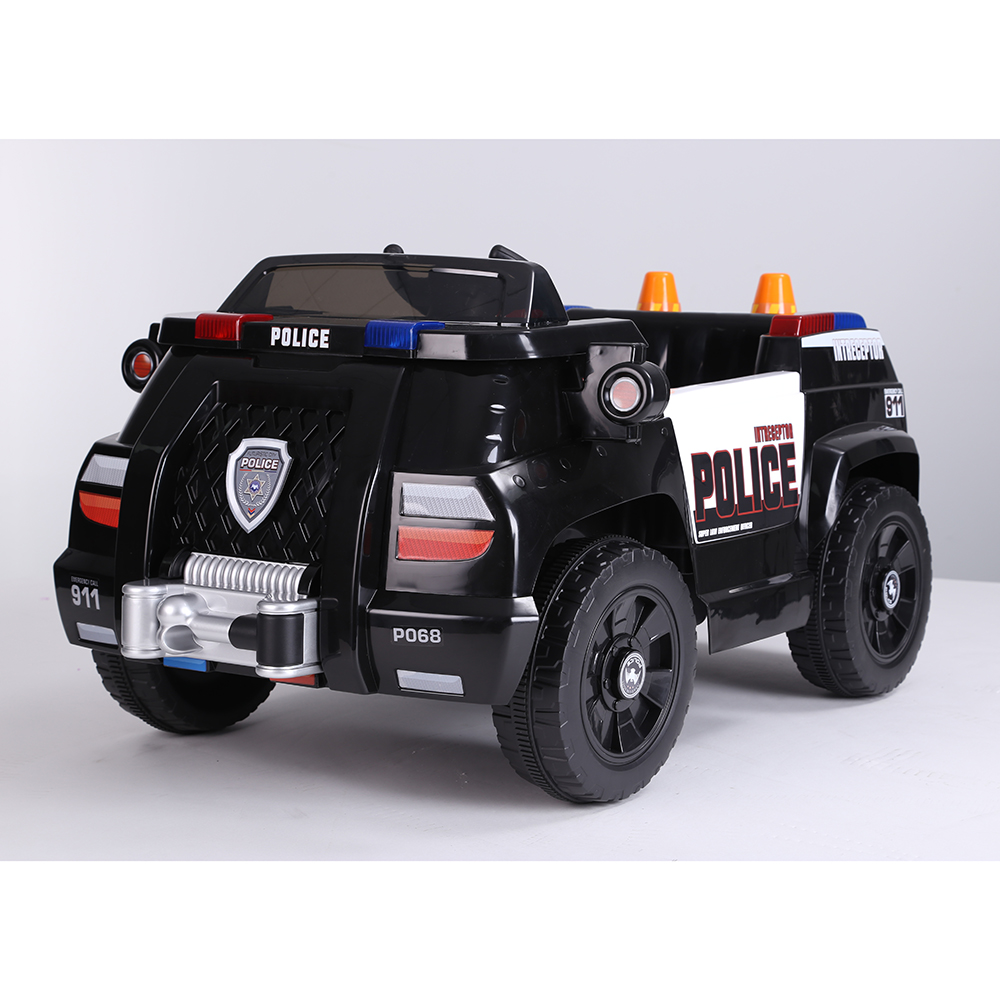 Directly Supply Children Toy Ride On Car 2 Seater 6V 12V Electric Police Car for Kids