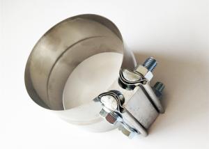 Quality 304 Bright Stainless Steel 0.02&quot; Thick Lap Joint Clamp wholesale