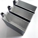 Construction Curtain Wall T6 Extruded Aluminum Profiles