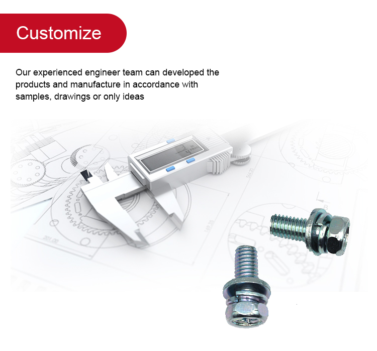 Steel Machine Screws With HEX Head Style And Cross Recess Drive Type