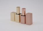3.5g Gold Aluminum Empty Lipstick Tube , Lipstick Tube Packaging