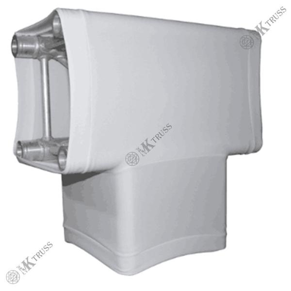 290*290*1000mm Truss LED Light Fabric Sock for Customized Length Truss Corner