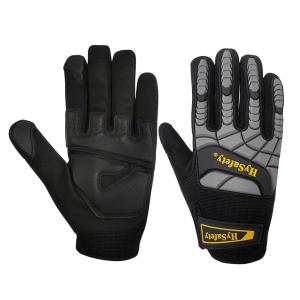 Quality TPR Knuckle Protection Gloves Heavy Duty Mechanic Gloves Sport Gloves wholesale