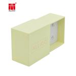 Yellow 800-1800gsm Ring Packaging Box , ISO 50cm X 50cm Gift Box