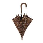 Chrome Steel Shaft Beautiful Pink Floral Print Kids Compact Umbrella