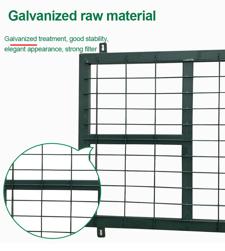 Anti Glare Traffic Barrier Barbed Wire Fence Mesh For Highways Made Of Stainless Steel