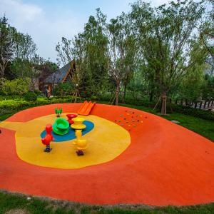 Quality Running Track Material Epdm Rubber Flooring Playground Surfacing wholesale