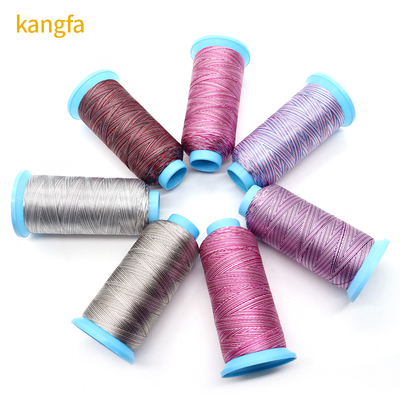 4000y/Cones Madeira Rainbow 100% Polyester Embroidery Thread for Embroidered Logo