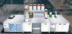 Double Door 10A Efficiency Upright Side by Side Refrigerator with Adjustable