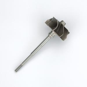 Quality MS-TECH Turbo GT28R Turbine Wheel Shaft Ind 53mm Exd 46.95mm Blades 9 Length112mm wholesale