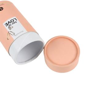 Quality 6x10cm Essential Oil Cylinder Paper Tube Packaging Box Biodegradable wholesale