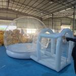 Commercial Kids Party Inflatable Bubble House Jumping Bouncer PVC