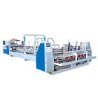 Semi Auto Carton Folder Gluer machine , Carton Folder Gluer 500kg