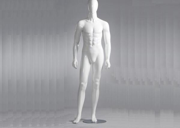 Fashion Standing White Shop Display Mannequin For Window Display Fiberglass