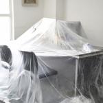 5.5-12.5 micron Thickness Table Plastic Dust Cover For Transparent Disposable
