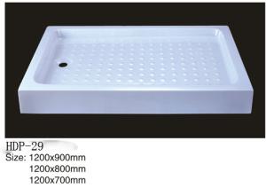 Quality Acrylic shower tray, shower basin,acrylic shower base HDP-29 1200X900,1200X800,1200X700 wholesale