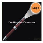 promotional logo Custom metal projection pen with twist mechanism business gifts