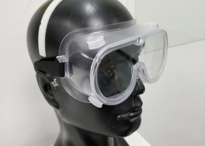 Quality Crystal Transparent Medical Safety Glasses OTG Design Respiratory Droplets wholesale
