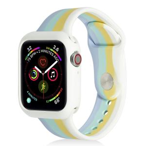 Quality 38mm / 40mm Four Color Silicone Watch Strap Replacement Portable wholesale