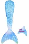 Breathable 80% Nylon + 20 Spandex Mermaid Tail For Swimming Party Toddler 110