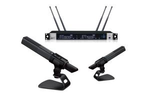 Quality 2CH DSP Wireless Conference Room Microphone System Tube Discussion Desktop wholesale