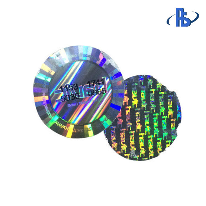 Waterproof Hologram Security Stickers For Commercial Brand / Documents Security