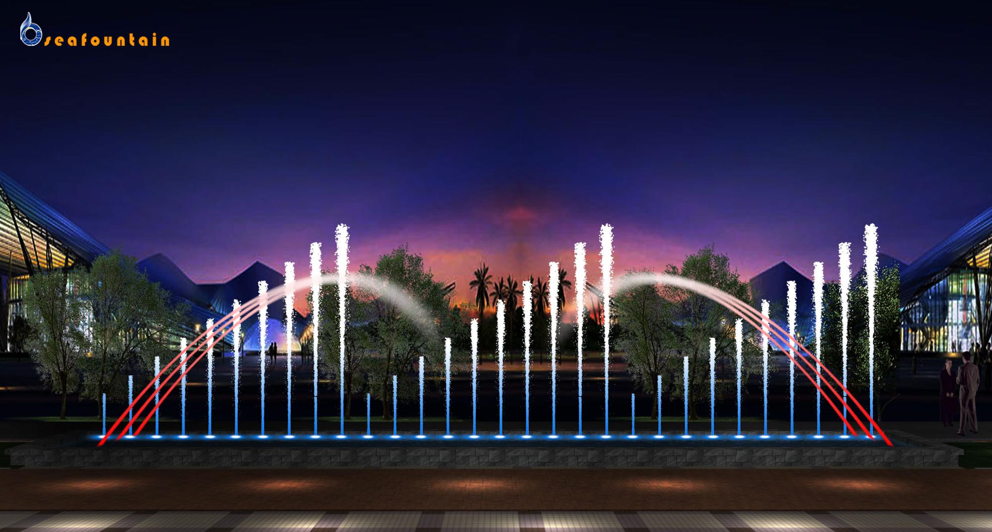 Latest design portable stainless easy install fountain control system