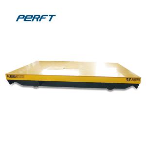 Quality 4 Rubber Wheels Automatic Busbar Powered Rail Transfer Cart 20m/Min wholesale
