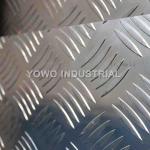 Width 2440mm 4.0mm 3003 Aluminium Checker Plate Sheet