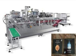 Quality High Speed Automatic Face Mask Packing Machine 80g/M2 Spunlace wholesale