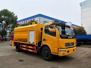 Quality Diesel Dongfeng 8000 Liters Vacuum Sewage Suction Truck wholesale