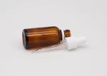 Cylinder 50ml Amber Glass 30ml Essential Oil Bottle