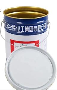 Quality Customizable Logo Ink Bucket With Metal Handle And Gold Coating wholesale