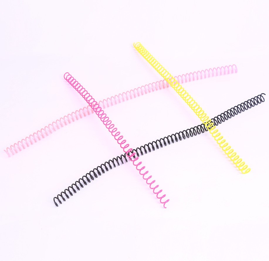 Eco Friendly 1/4'' PVC PET Plastic Coil Binding Wire