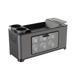 Dustproof 43cm Length Steel Kitchen Basket Rack For Seasoning