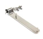 Cold Rolled Steel Door Strap Hinge 35mm Kitchen Bathroom