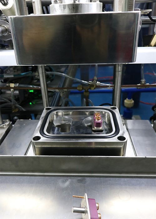 140*450*140mm Vacuum Helium Leak Test System For Power Relays