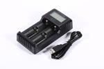 Electric 26650 18650 Smart Charger 50/60HZ Frequency 12 Months Warranty
