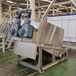 Moisture Content Farm Volute Screw Press Dewatering Volute Sludge Dewatering
