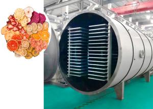 Quality PLC Controlled Industrial Freeze Dryer Machine Electric Heating wholesale