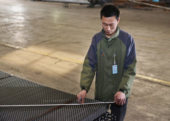Wear Resistance Polyurethane Mesh Polyurethane Tufflex Screen Lower Operating Noise
