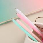 Silicone Head Flamingo Creative Gel Ink Pen 0.5mm Cute Neutral Pen For School