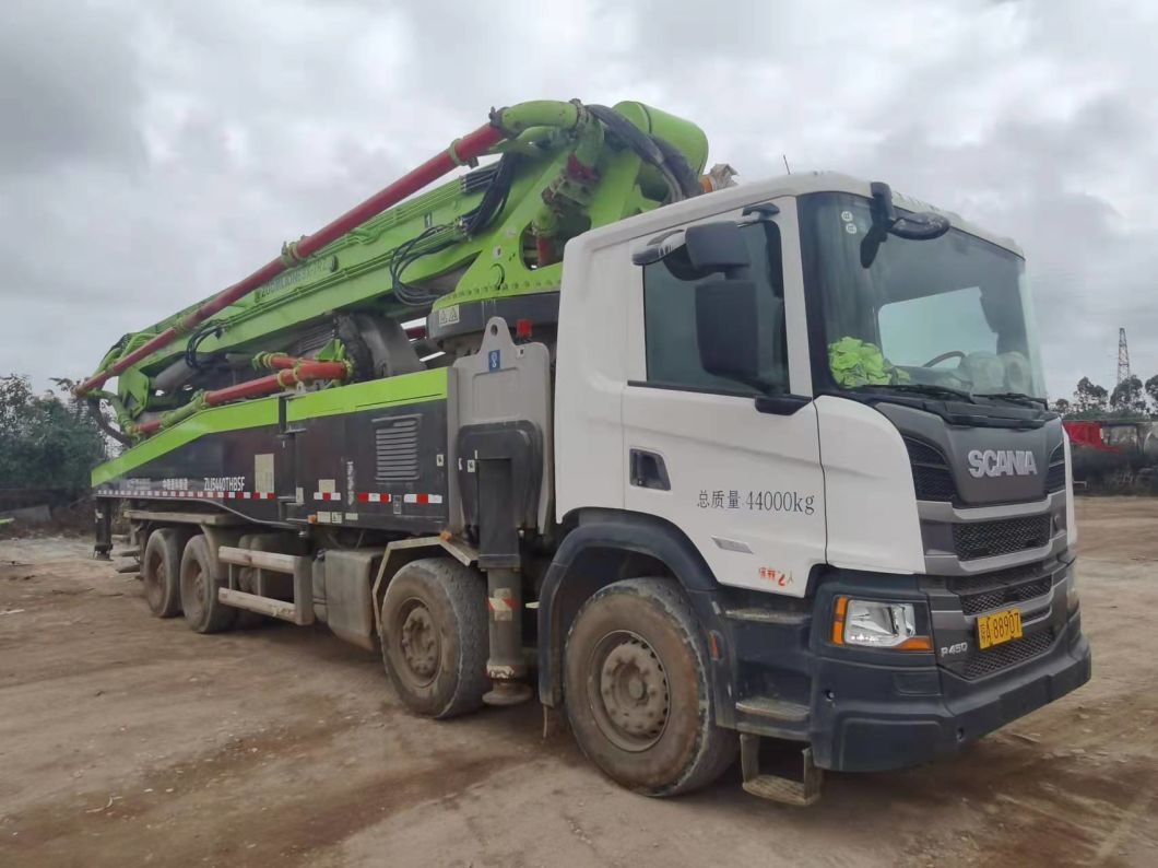 Truck Mounted Concrete Boom Pump Zoomlion 63meter Lower Price Used Concrete Pump