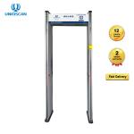 Voice Alarm Non Contact Walk Through Body Temperature Scanner Metal Detector