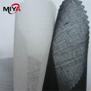 Quality Hard Plain Shirt Interlining Used Collars Cuffs C8505S HDPE Cotton wholesale