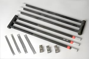 Quality High Temperature SiC Element 1400C Silicon Carbide Heating Rod wholesale