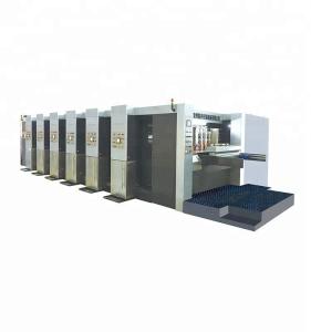 Quality Multicolor Printer Slotter Machine Uv Oil Dry Coated 1300*2260 Feeding wholesale