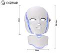 7 Colors LED Light Therapy Face Mask SPA Facial Rejuvenation / Anti Eye Wrinkles